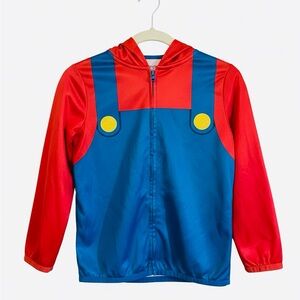 Jumping Beans Red and Blue Superhero Costume Hoodie